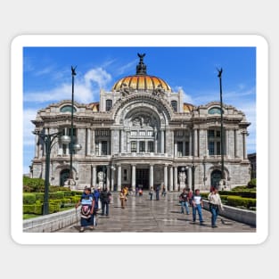 Palacio de Bellas Artes, Mexico City. Sticker